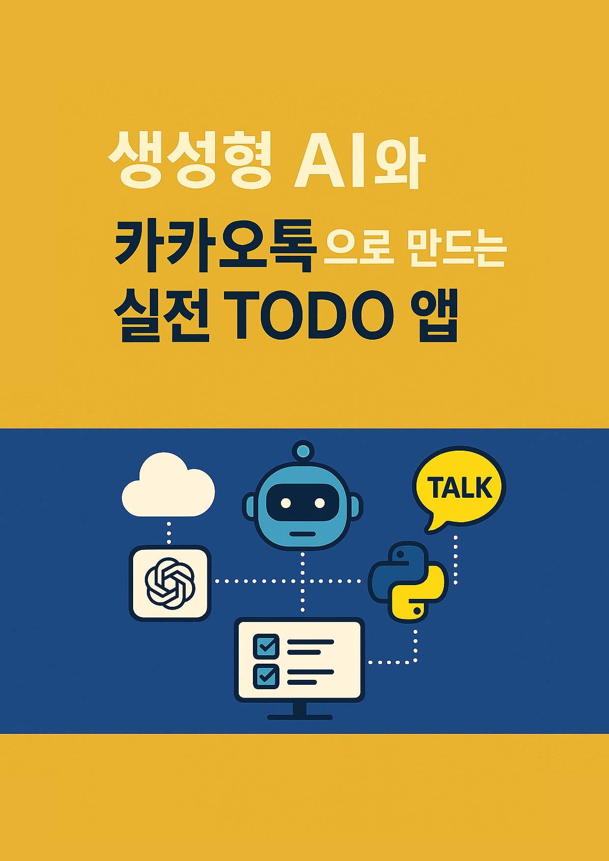 생성형 AI와 카카오톡으로 만드는 실전 TODO 앱 표지
